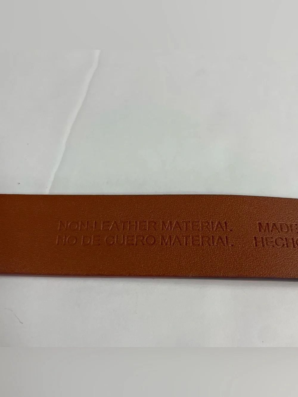 Women's Deep Berry Vegan Leather Belt with‎ Gold-Tone Buckle